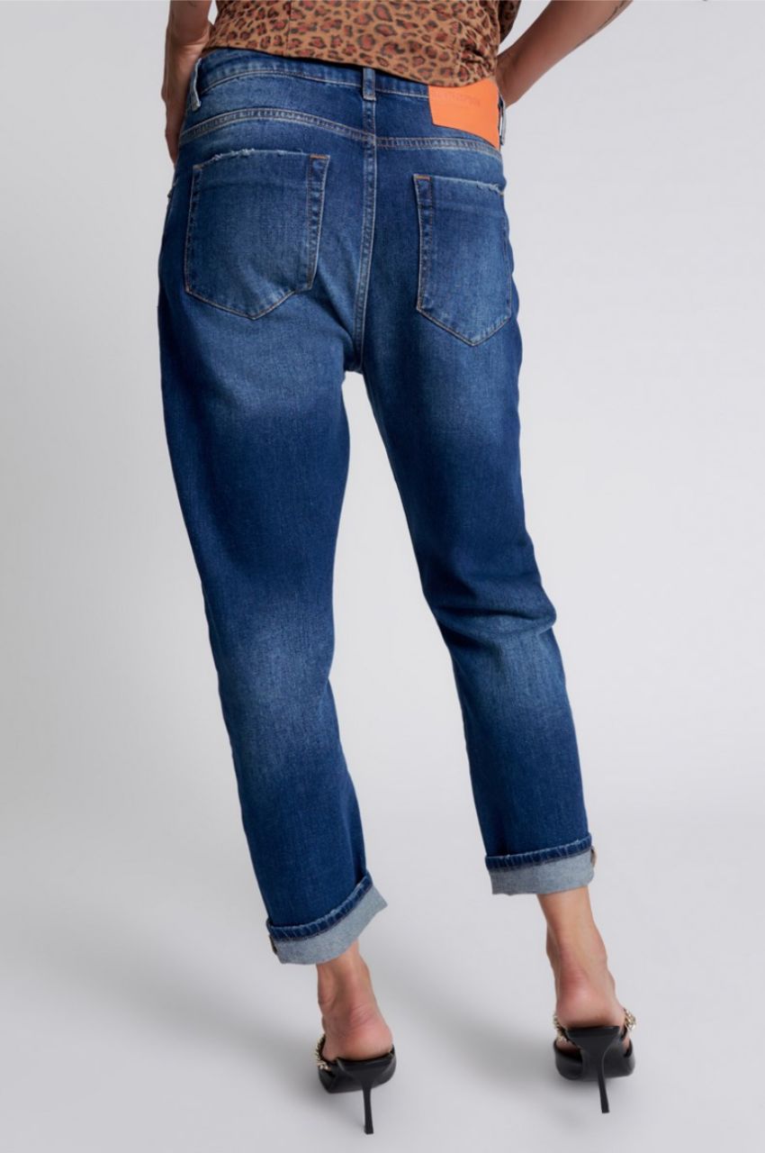 LUXE POWER BLUE BANDIT RELAXED JEANS/リュクスパワーブルーバンディットリラックスジーンズ