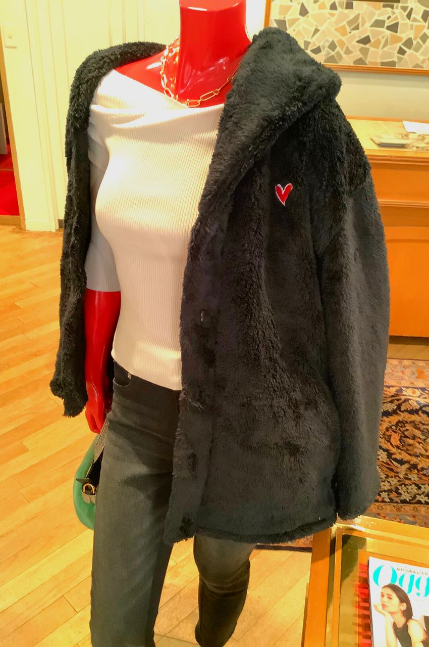 BOA FREEZE SHAWL CARDIGAN/ ボアフリース ショールカーディガン