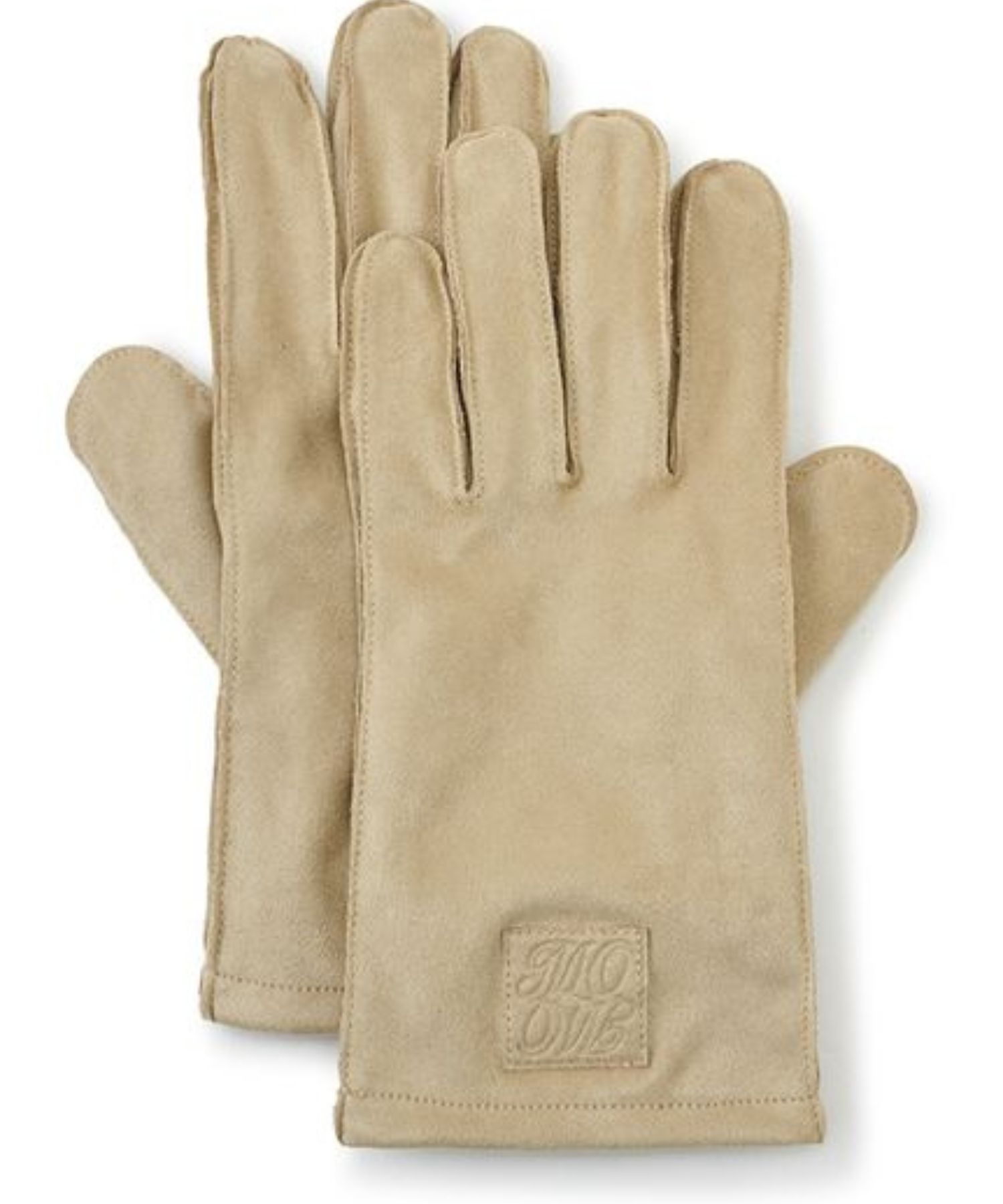 フェイクスエードステッチグローブ ( BEG ) ポリエステル / 内側起毛 / 軽い / 柔らかい /  09WGG254577