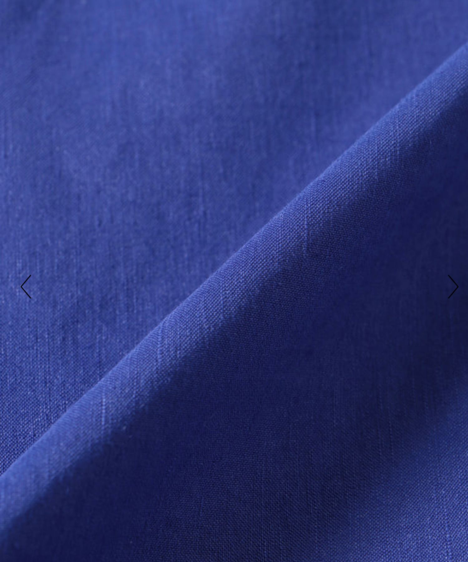 Good Crunch W Straight Pull On Pant (クォーツブルー) 麻 / 裏地無し / ストレッチ / ウエストゴム / 01-6206403