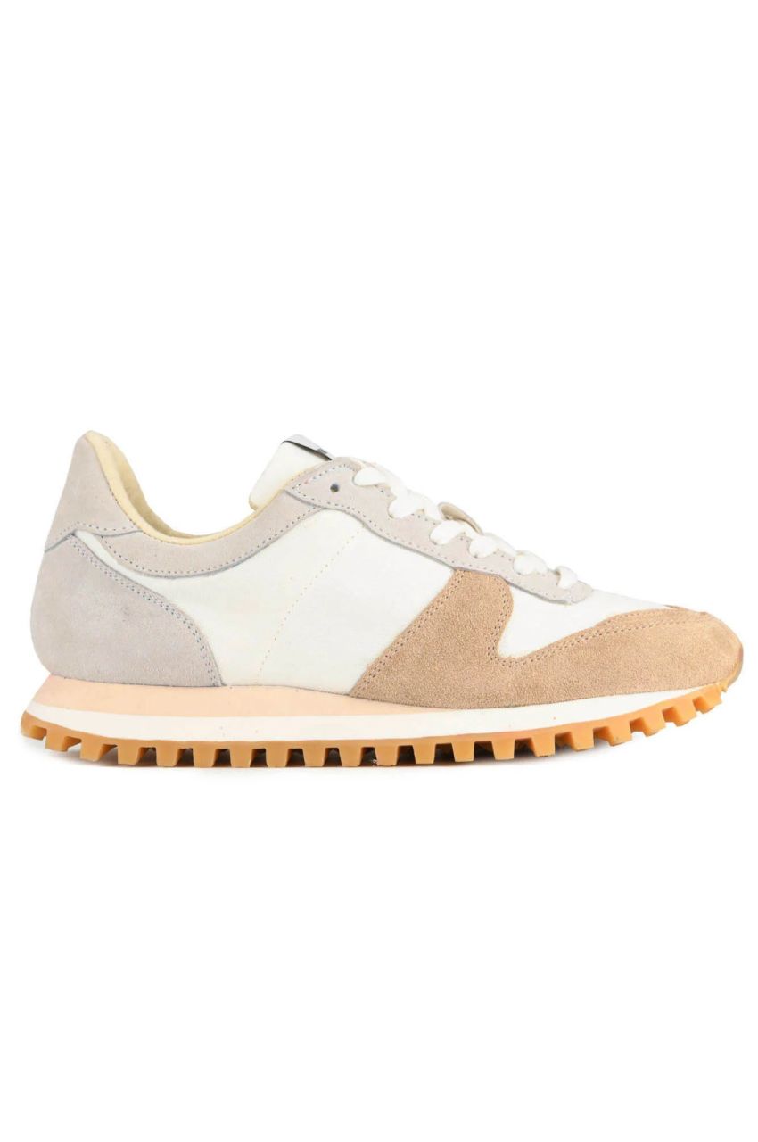 MARATHON TRAIL (WHITE/BEIGE) 牛革/ナイロン / TRAIL SOLE / 軽量