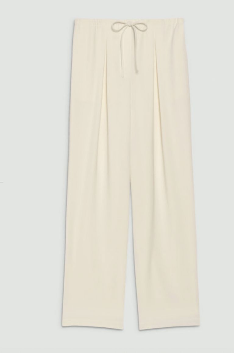 Theory - Admiral Crepe Pleated Pant (ライス ) トリアセテート
