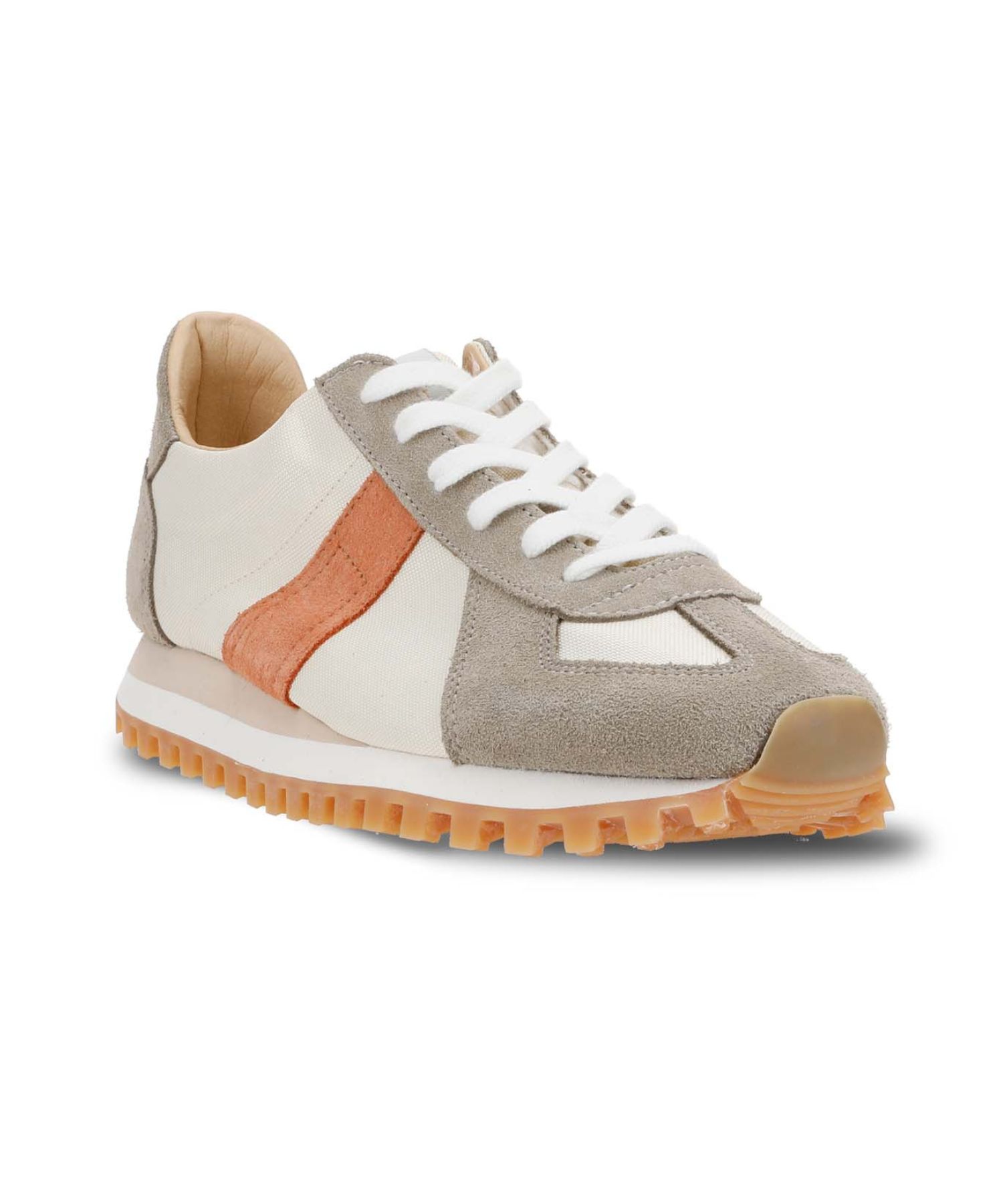 GERMAN TRAINER TRAIL( FEATHER GREY ) 牛革/ 紐あり / RUBBER SOLE / 軽量  / GT-2025A-CT-FEGY