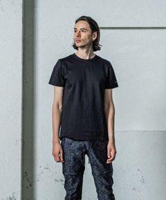 Finest BASIC T (ブラック) コットン / 最高級オーガニックコットン / ややタイト / 手洗可/  RC35-T-006
