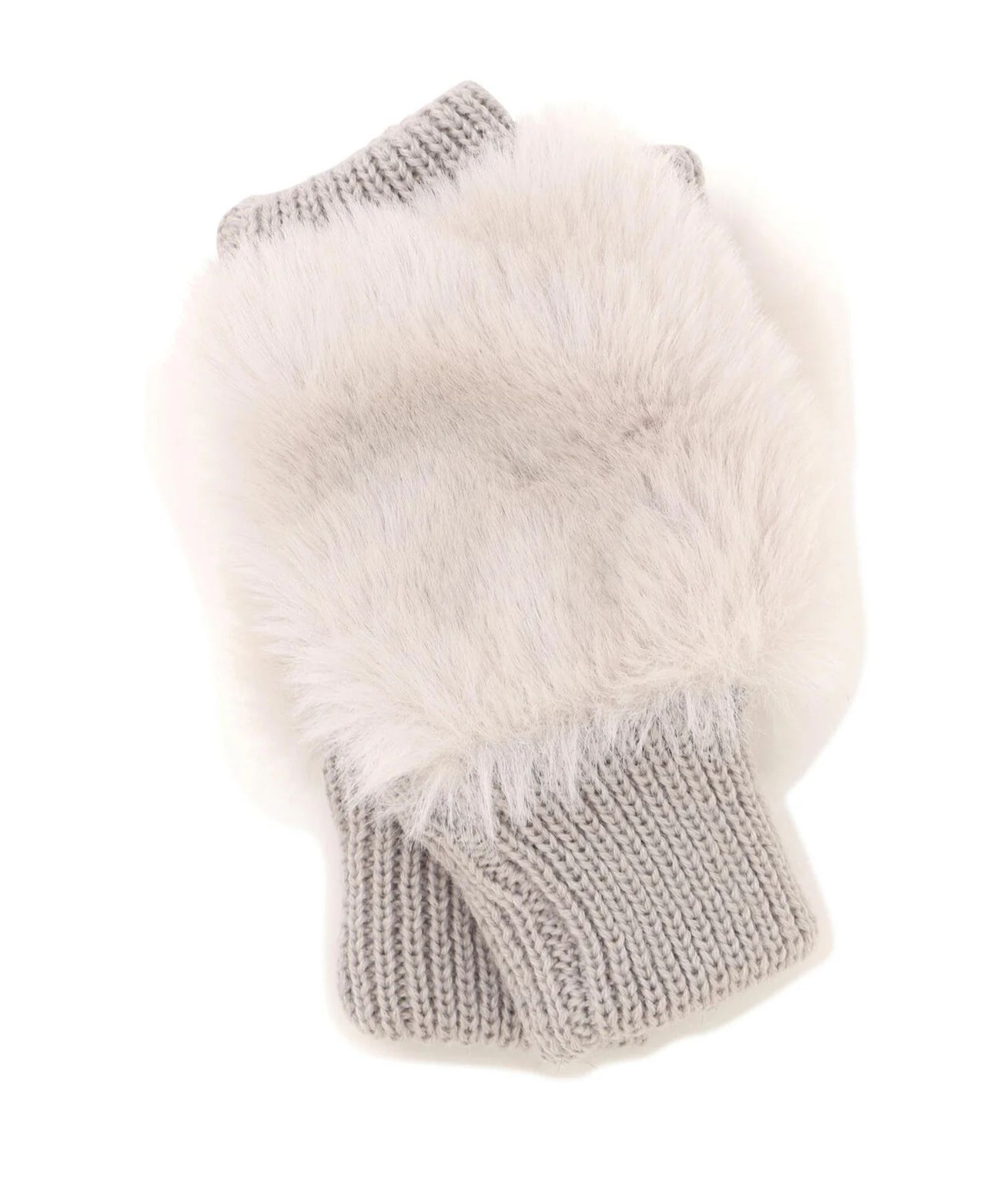 ファーストール&グローブ(グレー)ポリエステル / ストールにクリップ仕様 /  0315298100