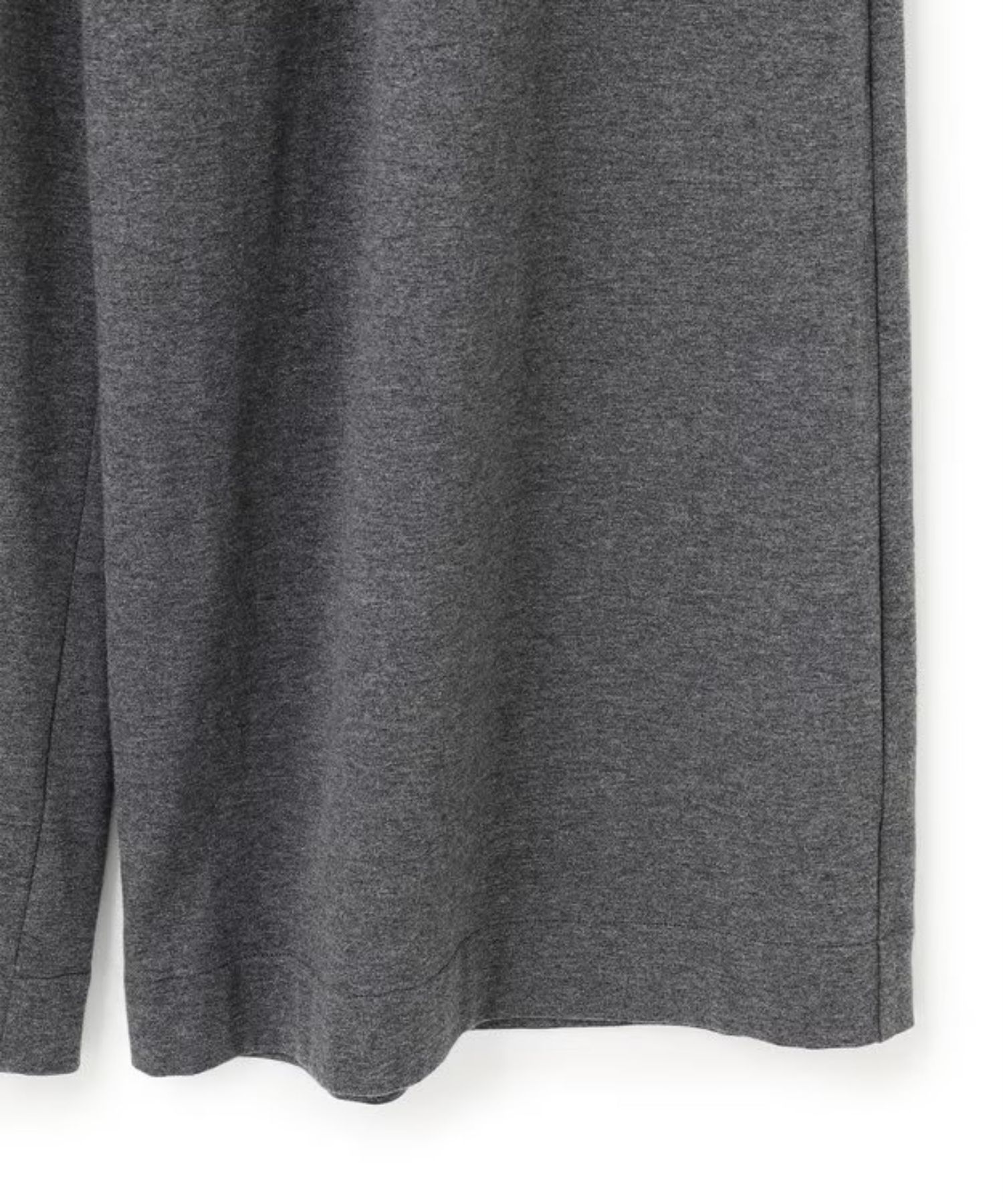 プレーンジャージーギャザーパンツ(チャコール) 綿 / ウォッシャブル / ウエストゴム / PRUVGW0314