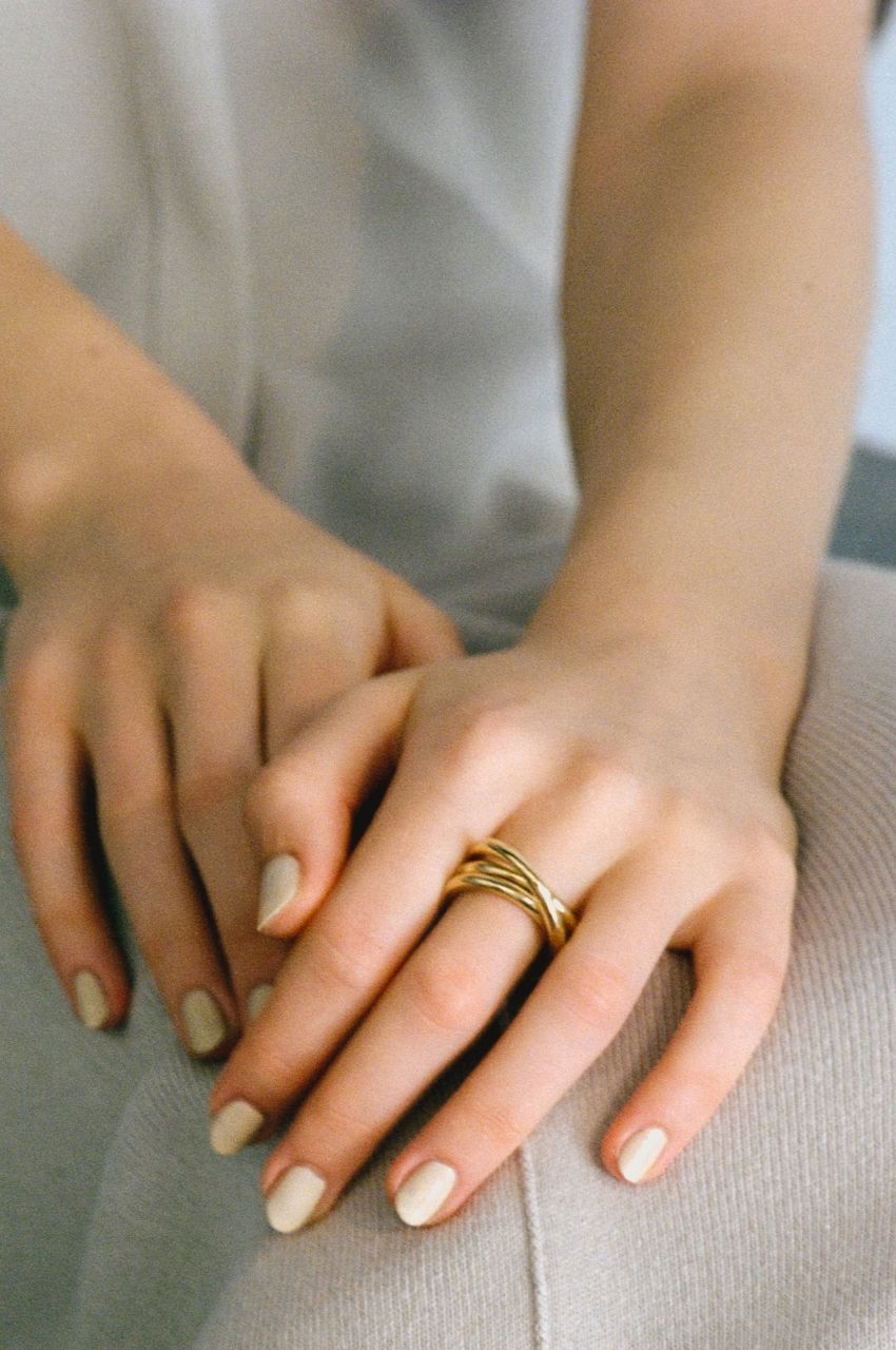ASAMI FUJIKAWA - COIL RING 1701005 SILVER / リング（シルバー