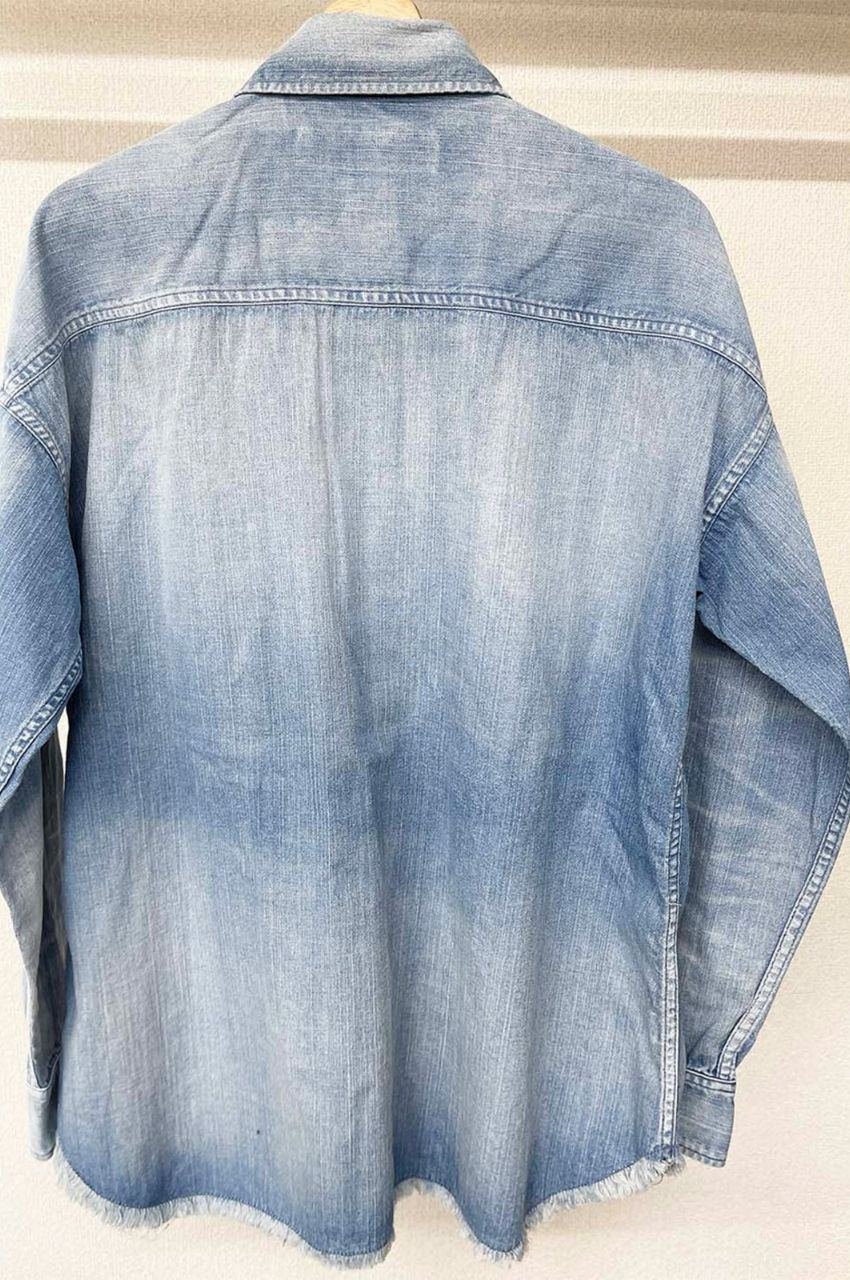 OVER DENIM SHIRTS / オーバーデニムシャツ