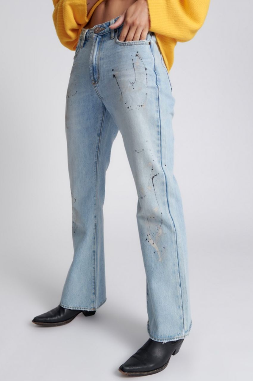 FLEETWOOD ARTISTE CHARLIE SLIM HIGH WAIST FLARED JEANS/フリートウッドアーティストチャーリースリムハイウエストフレアジーンズ