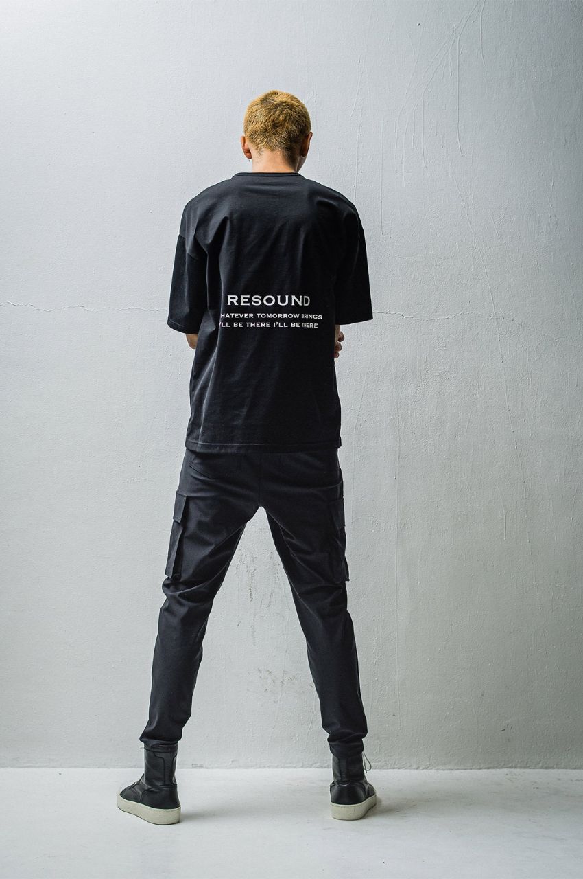 オーバーサイズ Tシャツ / バックプリント / コットン100％