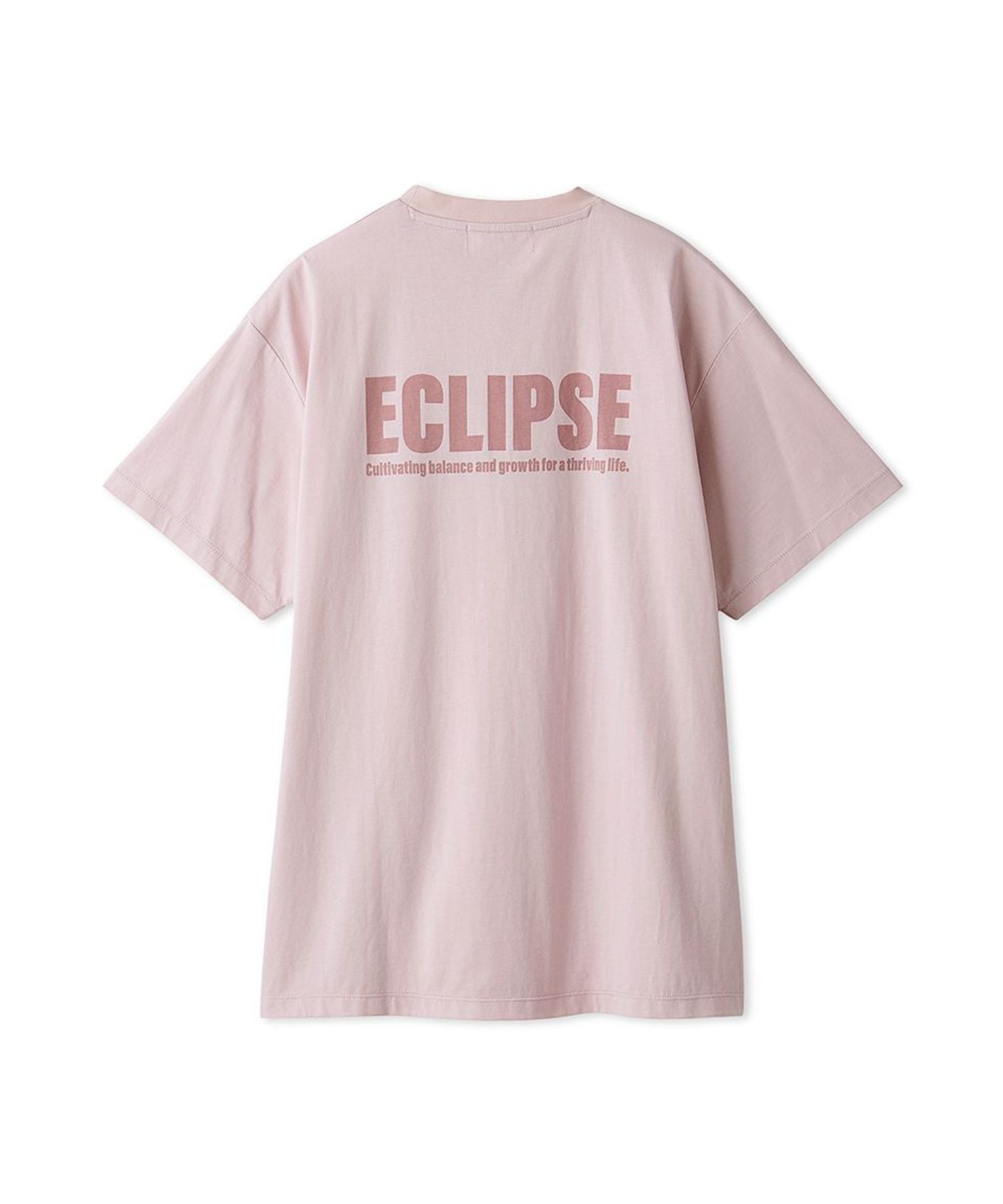 クルーネックグラフィックTシャツ (PNK) 綿 / 前後プリント / 上質コットン / 手洗可 / 09WCT254069