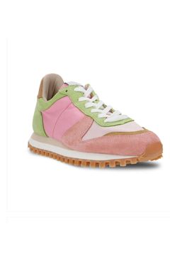 MARATHON TRAIL (MATCHA/STRAWBERRY) 牛革/ナイロン / TRAIL SOLE / 軽量