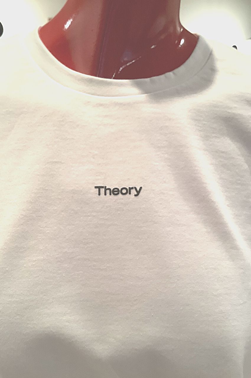 プルオーバーTシャツ (ホワイト) コットン100% / クルーネック / コンパクトシルエット