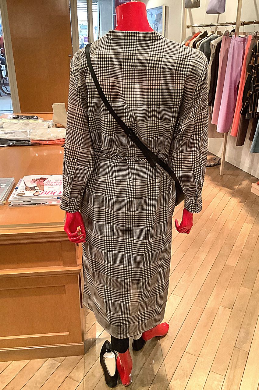 Roswell Shirting V Plcket Shirtdr / シャツドレス