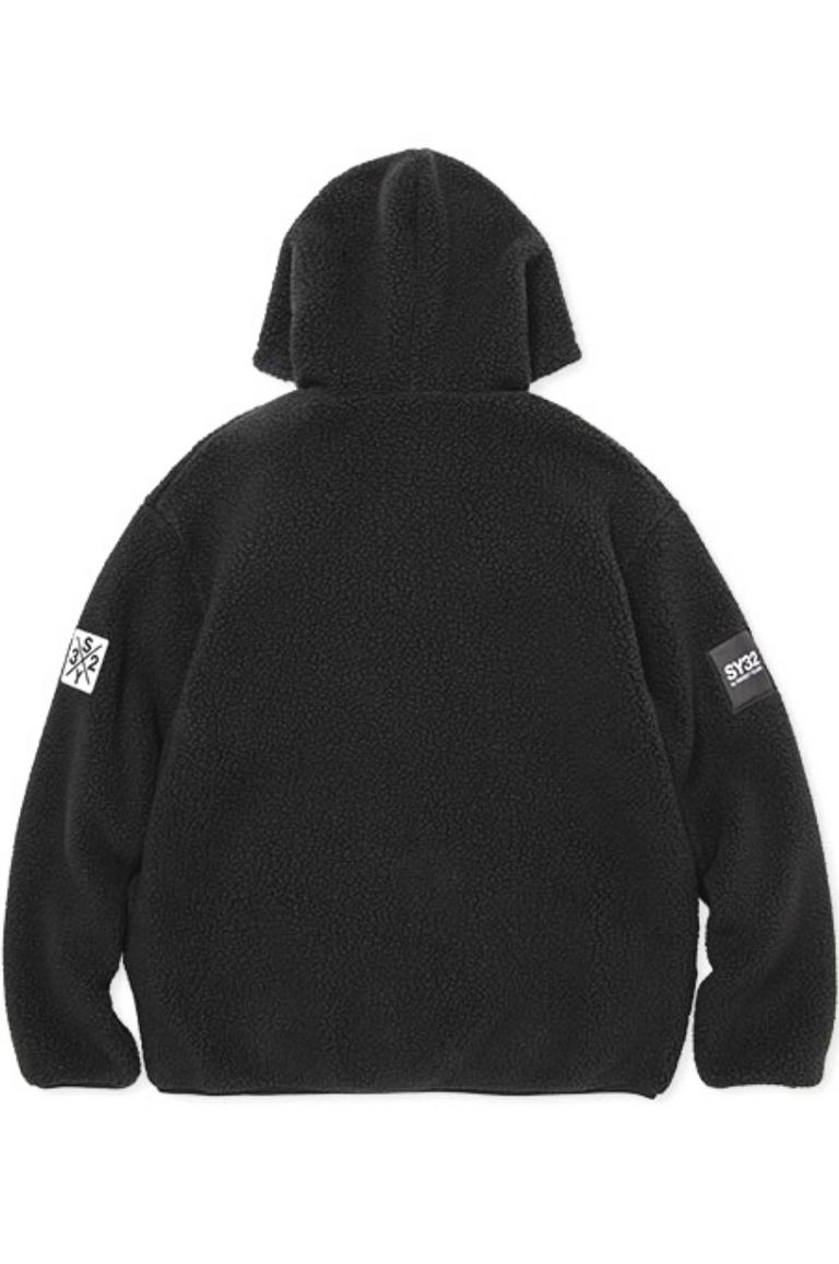 SY32 by SWEET YEARS - POLARTEC REVERSIBLE HOODIE / ポーラテック 