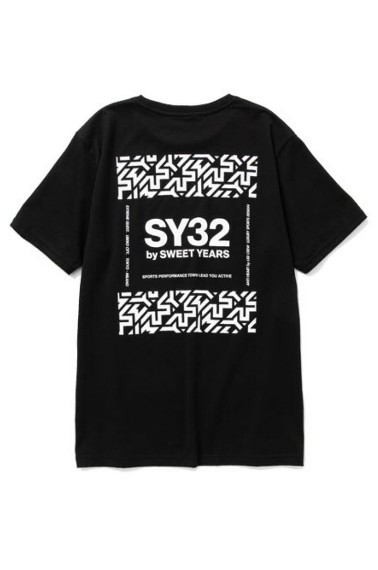 【SY32 】バックプリントTシャツ 国内発 SY32 by SWEET YEARS - NEW LOGO BACKPRINT TEE / バック