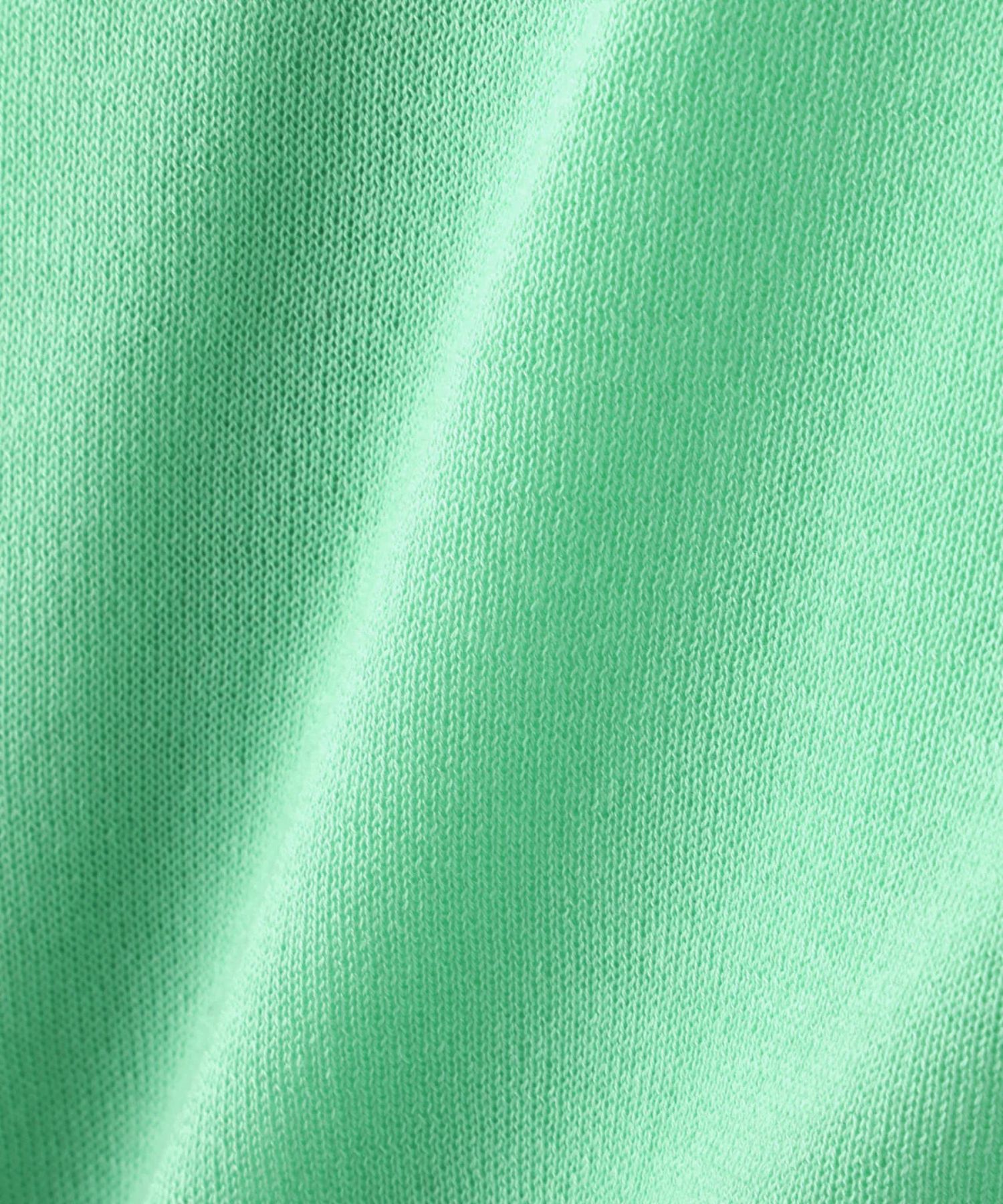 Vネックパレットニットカーディガン(ライトグリーン)再生繊維 / ウォッシャブル / 手洗い可 / ストレッチあり / 前釦開き / 裏地無し / 0316175211