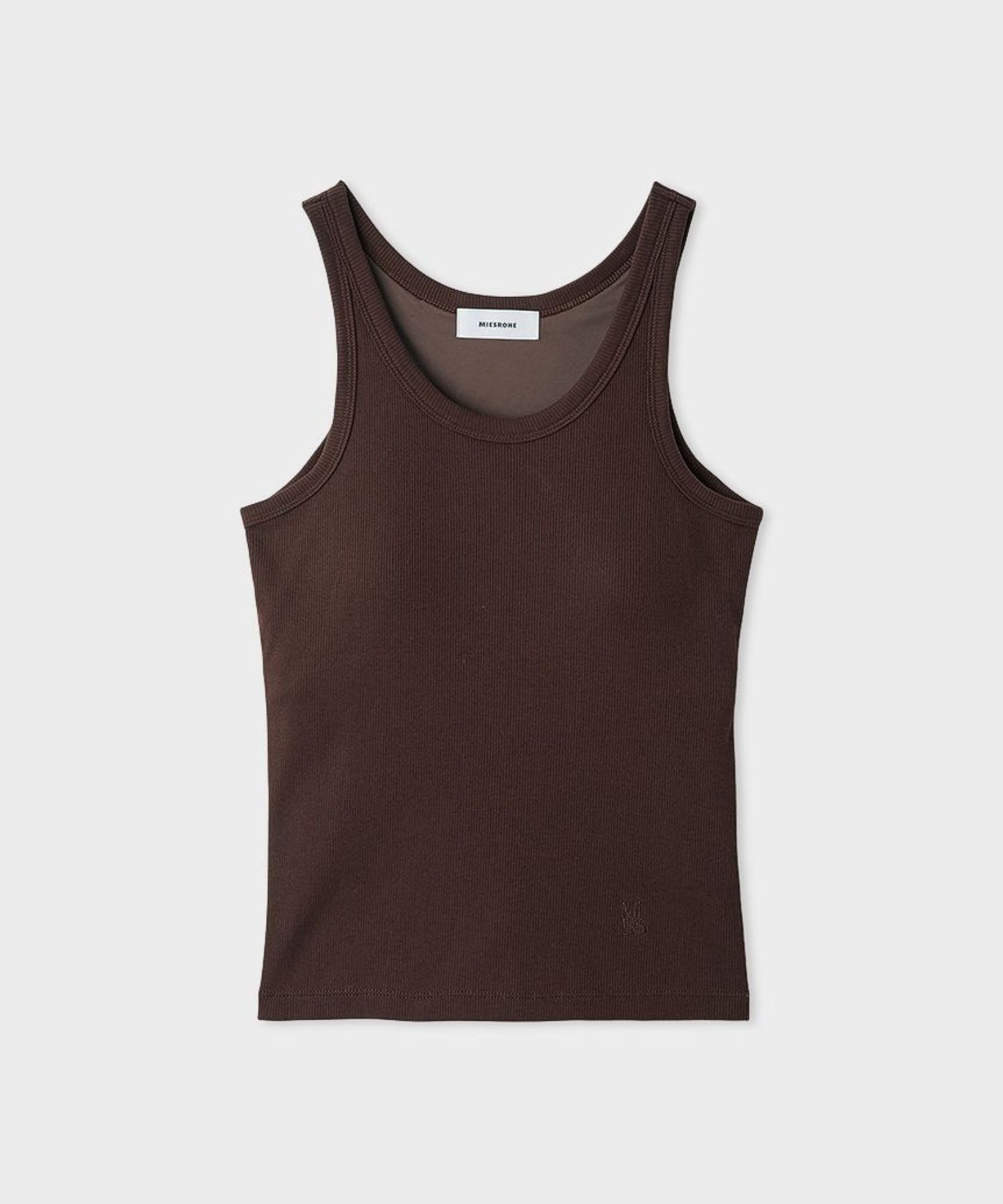 Plaxテレコカップインタンク(ブラウン)綿 / 抗菌性 / 消臭機能 / MWCT262051