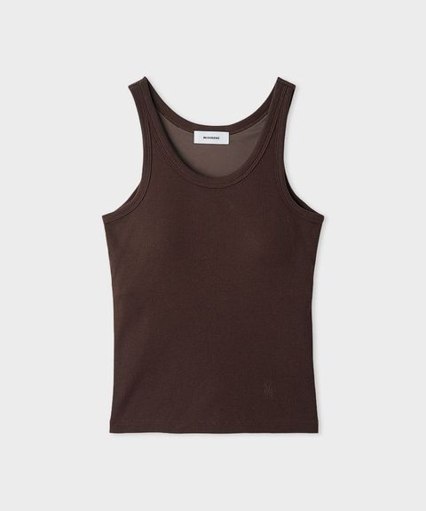 Plaxテレコカップインタンク(ブラウン)綿 / 抗菌性 / 消臭機能 / MWCT262051