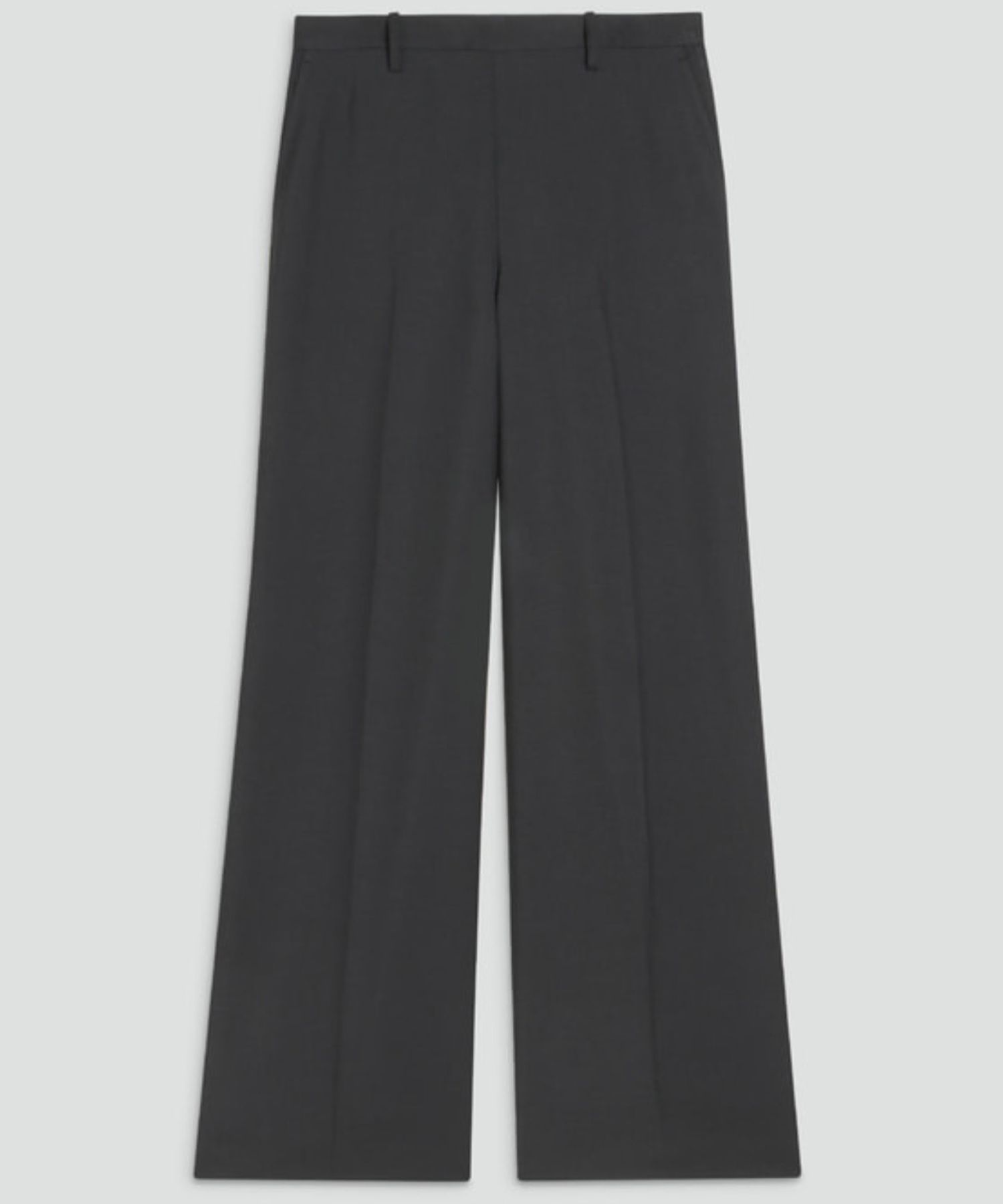 City Twill Side Closure Pant(ブラック) ポリエステル / ウォッシャブル / 手洗い可 / サイドファスナー / ストレートワイドシルエット / 01-6206408