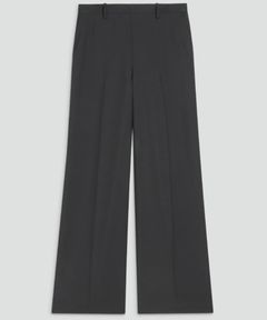 City Twill Side Closure Pant(ブラック) ポリエステル / ウォッシャブル / 手洗い可 / サイドファスナー / ストレートワイドシルエット / 01-6206408