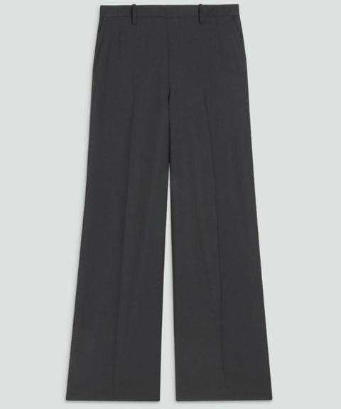 City Twill Side Closure Pant(ブラック) ポリエステル / ウォッシャブル / 手洗い可 / サイドファスナー / ストレートワイドシルエット / 01-6206408