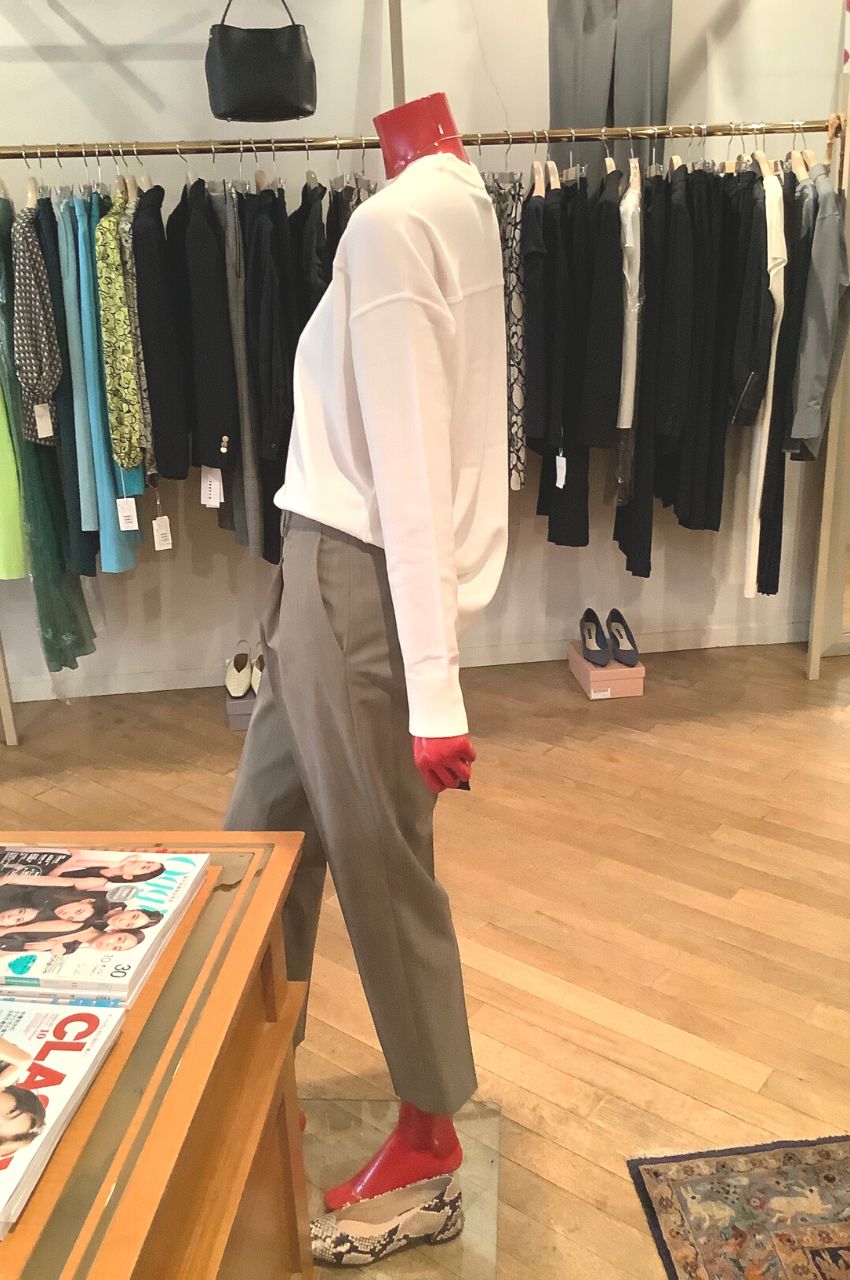 Wool Tech Karenia Yoke / ウールクルーネックプルオーバー