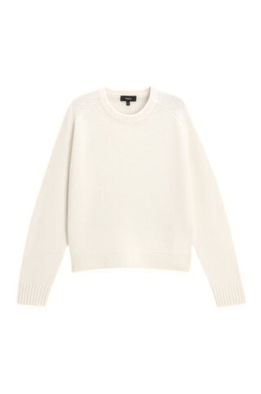 Lana Cash Cropped CN PO(アイボリー)毛 / 01-4301721