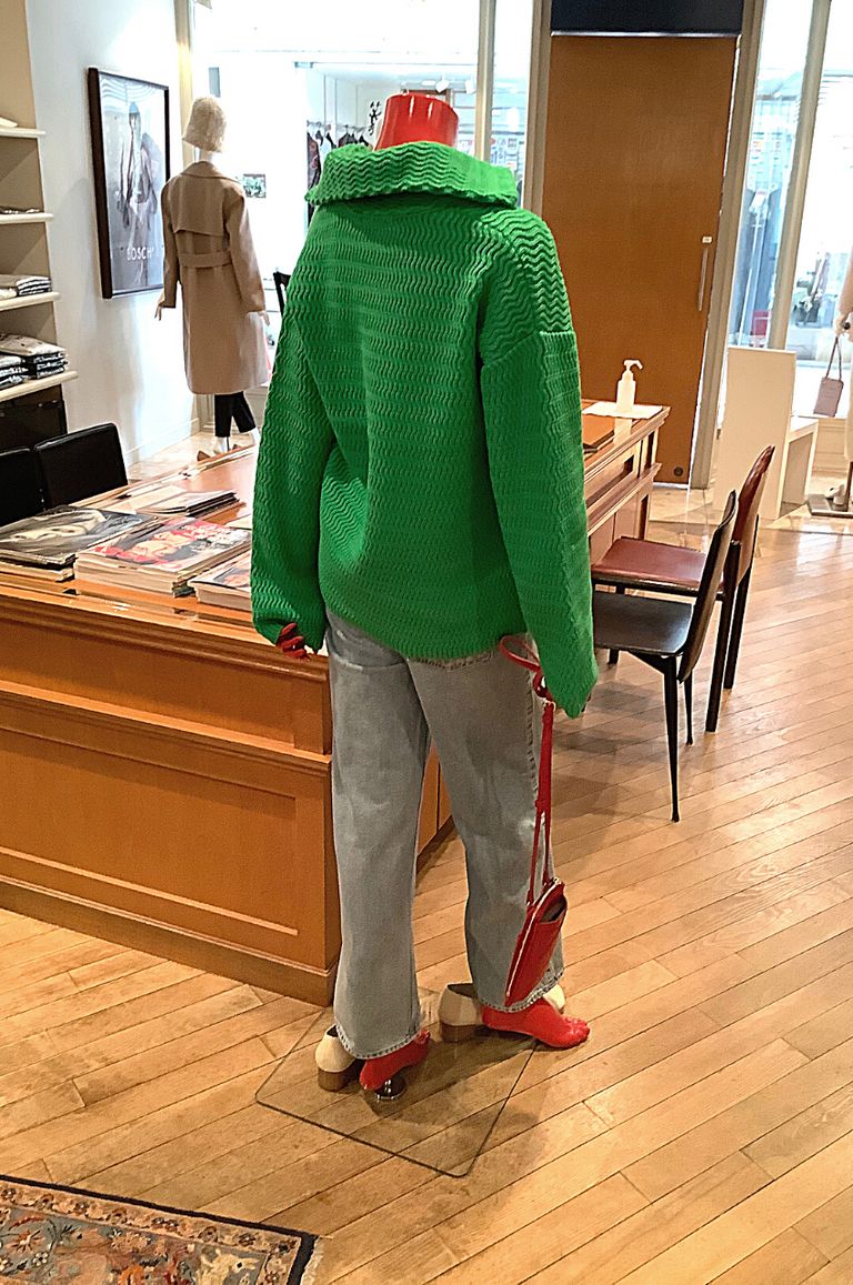 TOMORROWLAND - HYBRID COTTON SKKIPPER PULLOVER / ハイブリット