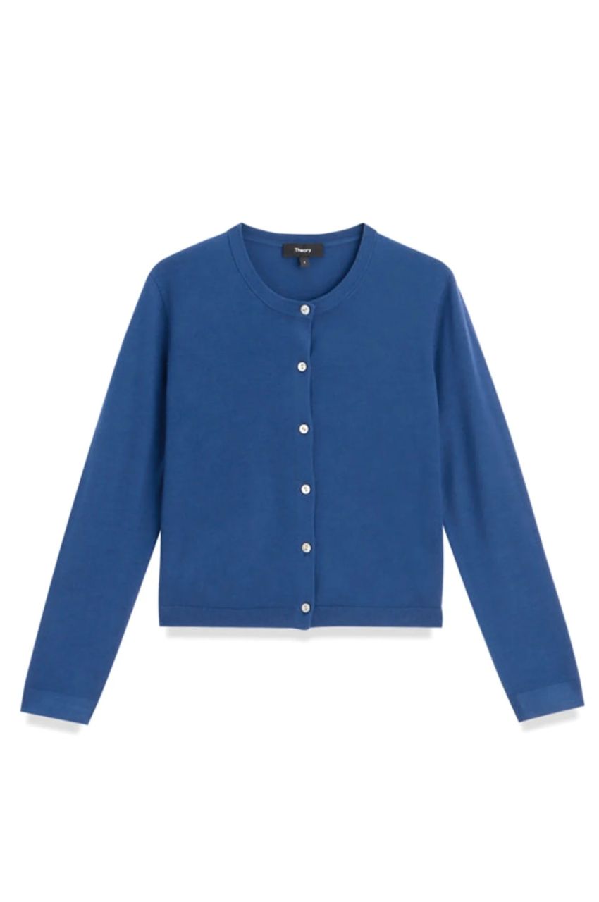 Regal Wool Crop Cardi S(サファイア)毛 / クロップド丈 / 01-4403720