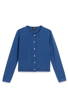 Regal Wool Crop Cardi S(サファイア)毛 / クロップド丈 / 01-4403720