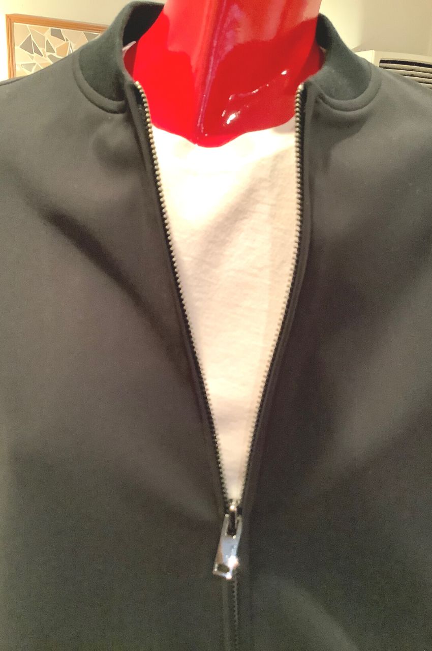 CROP ZIP ANORAK PRECISION PONTE2 / ジップアップブルゾン