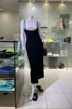 ディープネックジャージキャミワンピース / ウォッシャブル