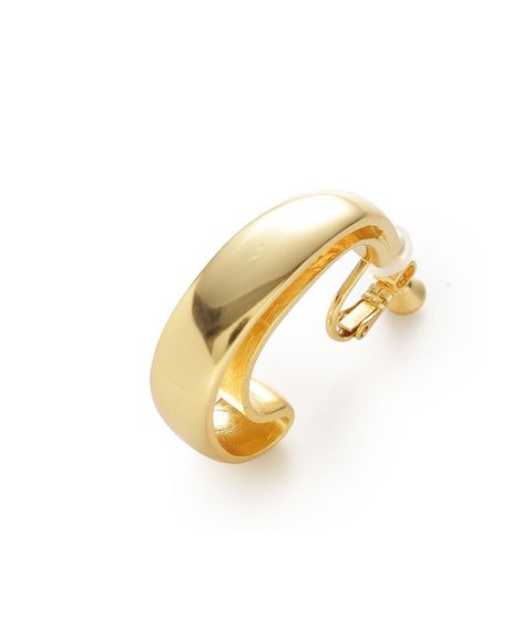 メタルドロップフープイヤリング(GLDええ) 亜鉛合金 /ドロップ型 / 軽量 / 09WGA261562