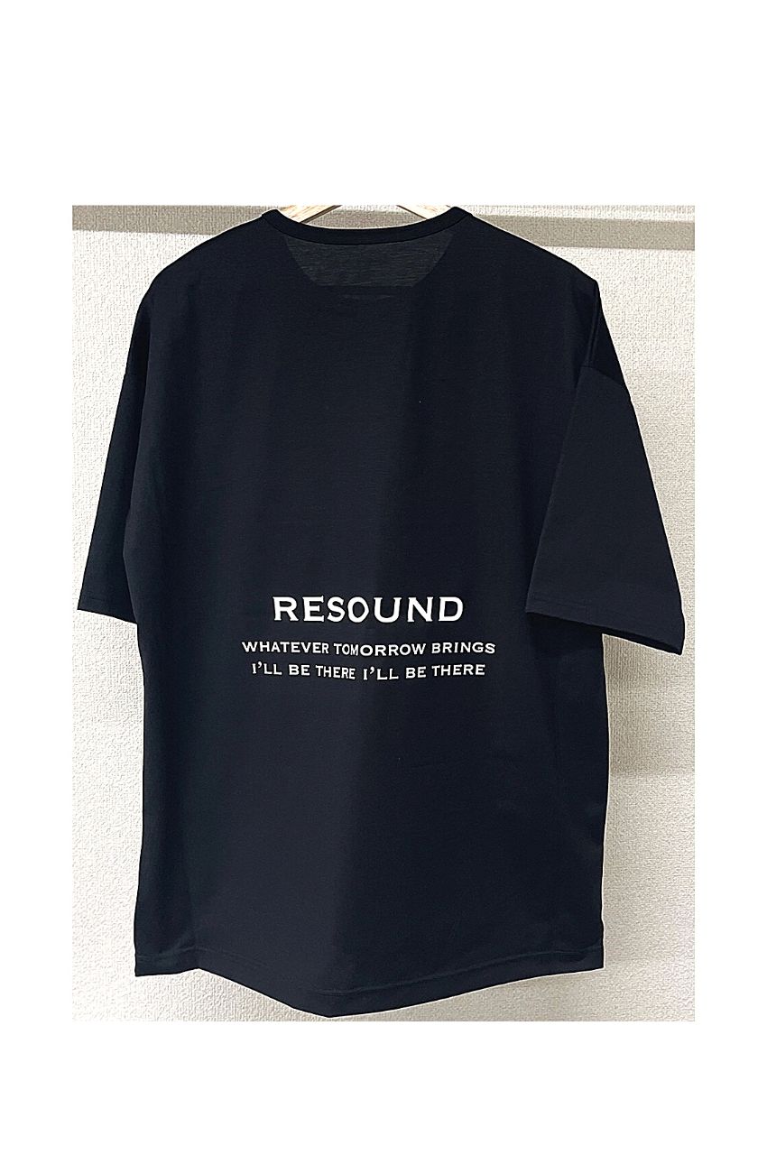 オーバーサイズ Tシャツ / バックプリント / コットン100％