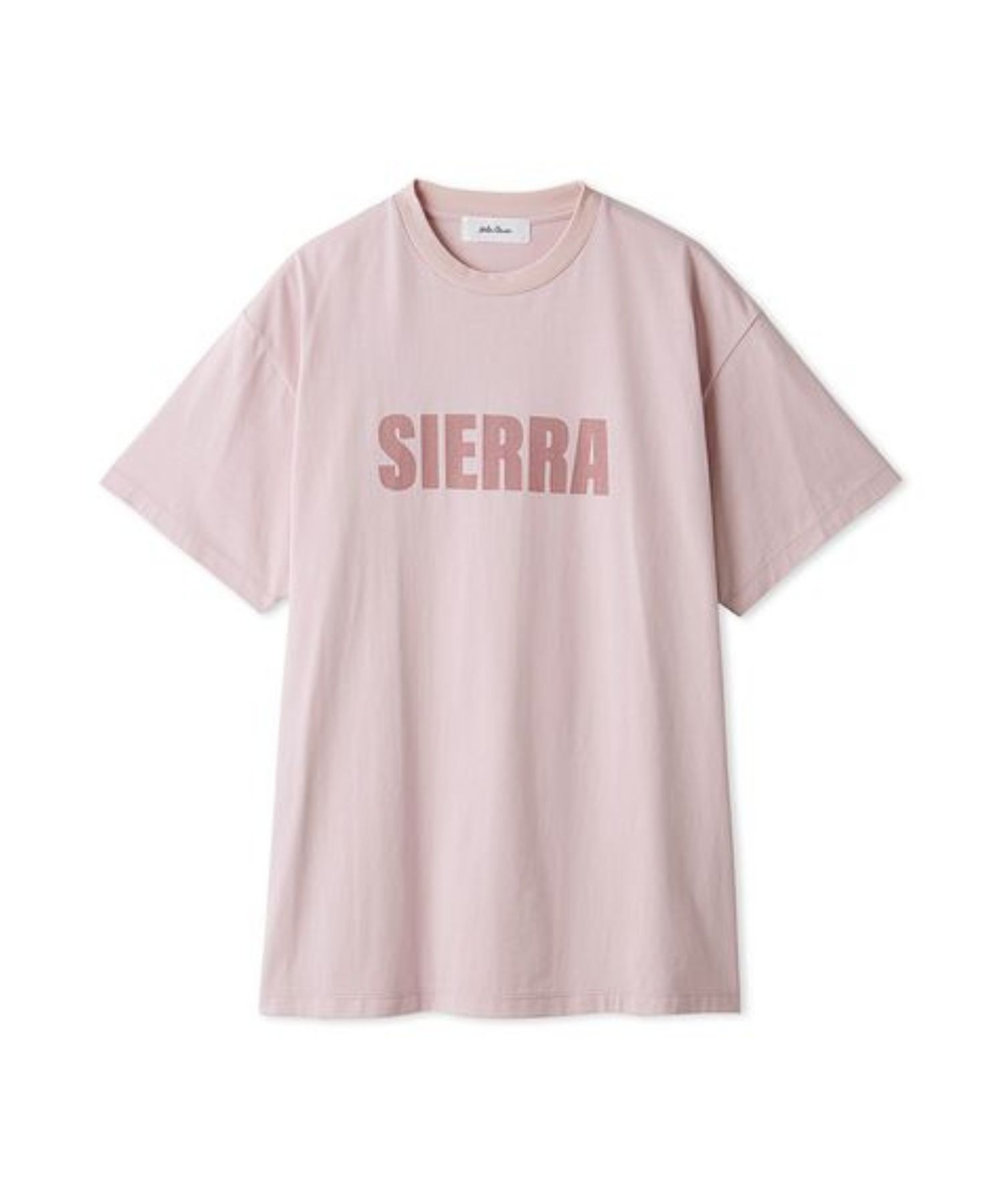 クルーネックグラフィックTシャツ (PNK) 綿 / 前後プリント / 上質コットン / 手洗可 / 09WCT254069