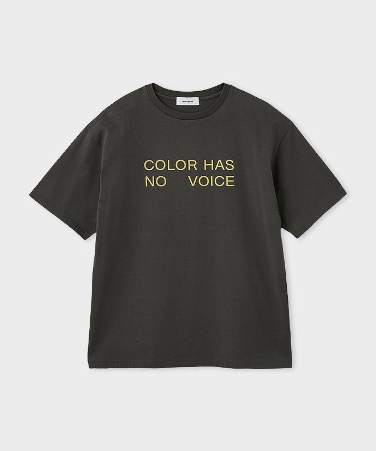 COLOR HAS NO VOICE T(グレー)綿 /手洗い可 / MWCT252032