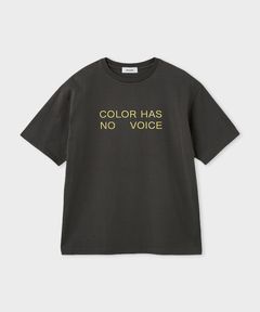 COLOR HAS NO VOICE T(グレー)綿 /手洗い可 / MWCT252032