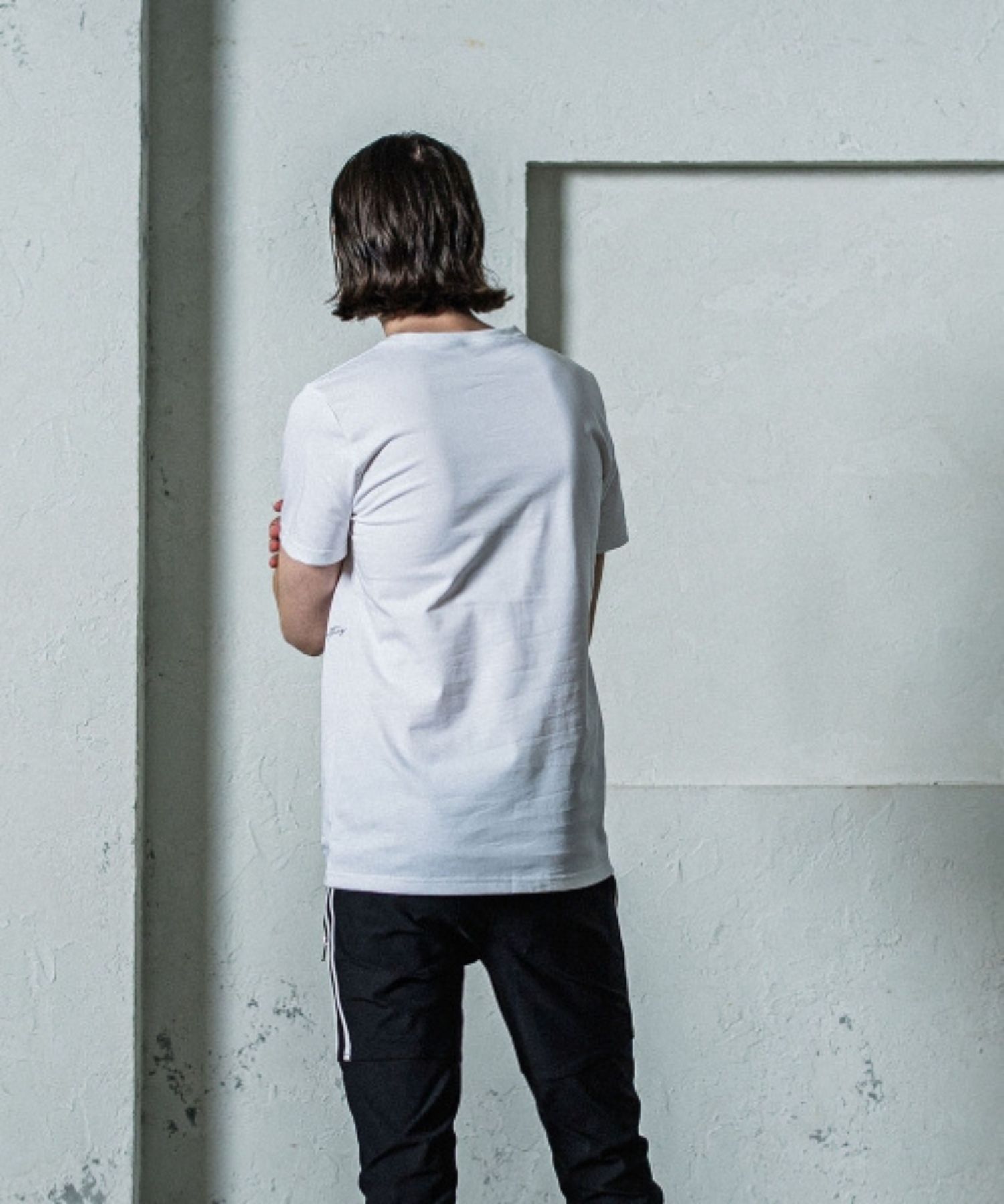 SIDE RC BASIC TEE (WHITE) コットン / ベイシックシルエット / サイドロゴ / UVカット / RC35-T-004