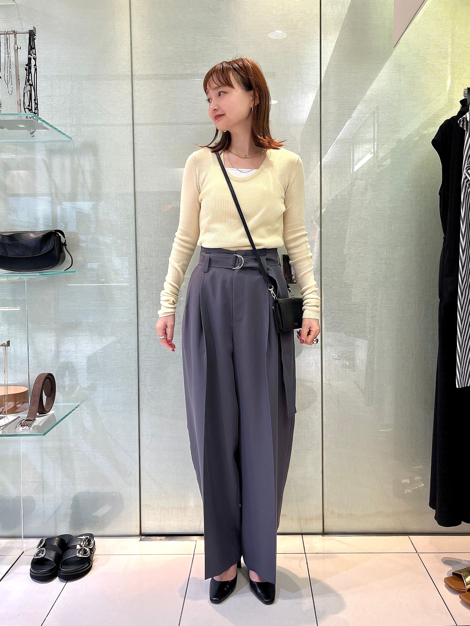 #【MIESROHE】Aライン・シアーコーデ✨