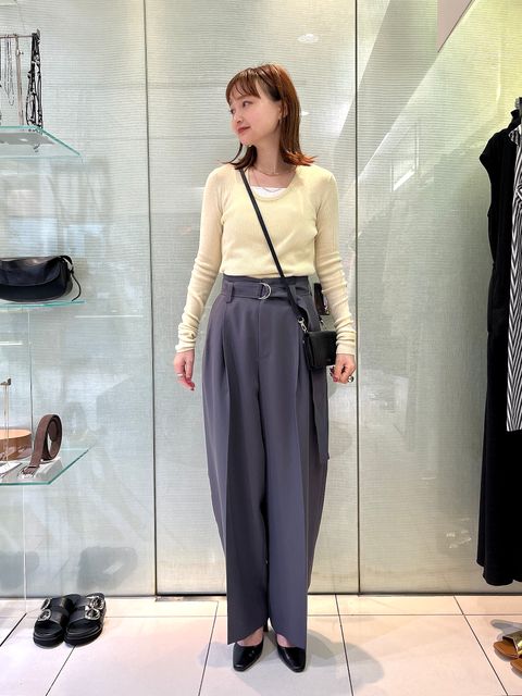 #【MIESROHE】Aライン・シアーコーデ✨