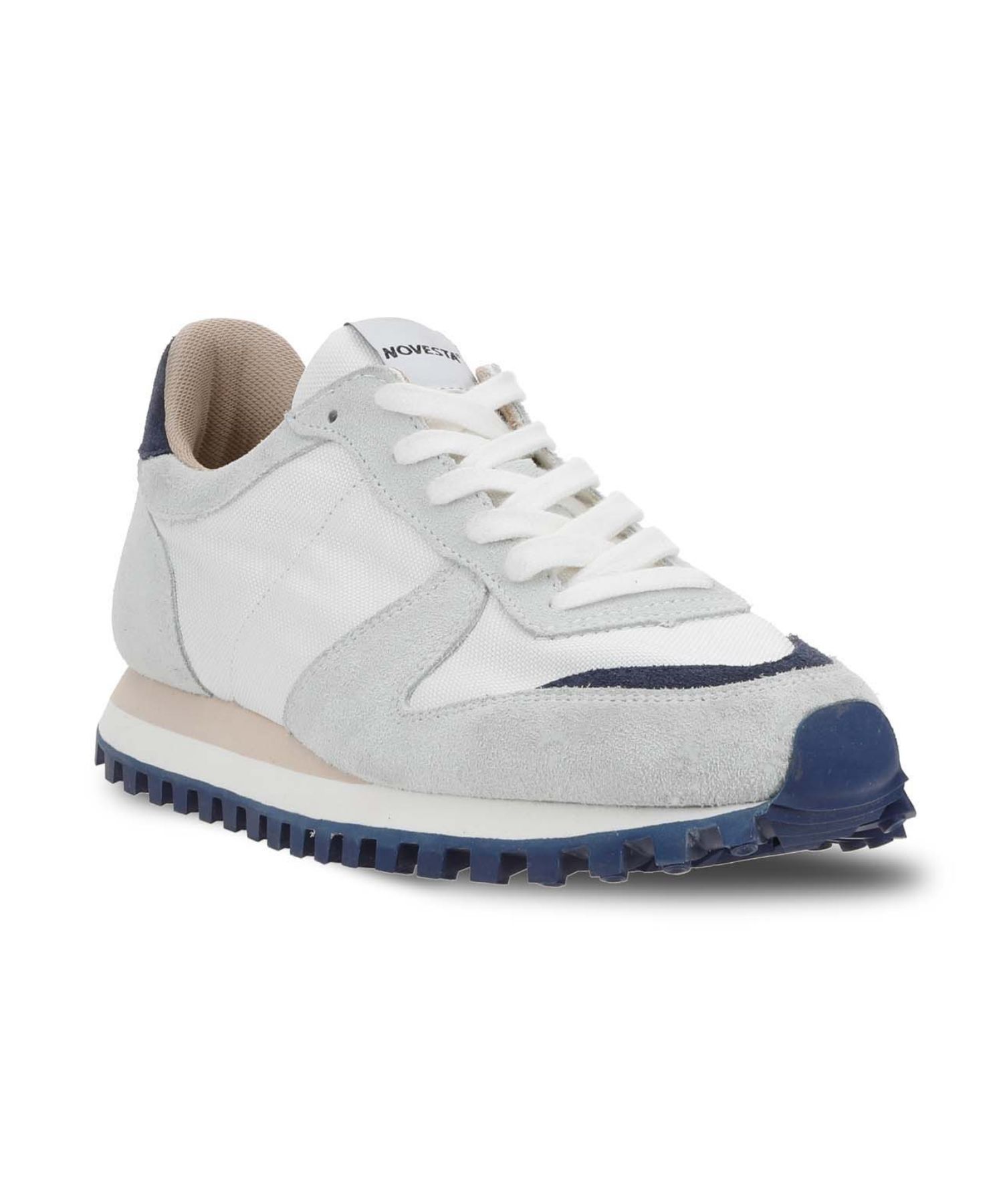 MARATHON TRAIL ( CREAM/BLUE ) 牛革/ナイロン / TRAIL SOLE / 軽量  / MR-2025A-CT-CRBL