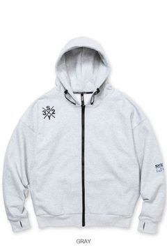 BIG SILHOUETTE HEAVY ZIP HOODIE / ビッグシルエットジップフーディー