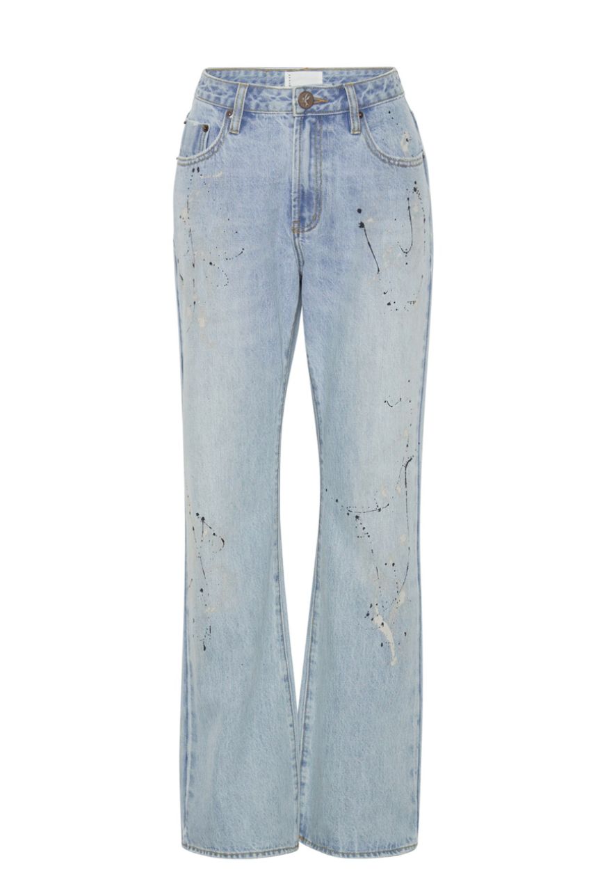 FLEETWOOD ARTISTE CHARLIE SLIM HIGH WAIST FLARED JEANS/フリートウッドアーティストチャーリースリムハイウエストフレアジーンズ