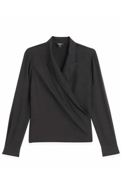 Modern GGT PK Lapel Wrap BL(ブラック) 絹 / カシュクール / 01-4408202