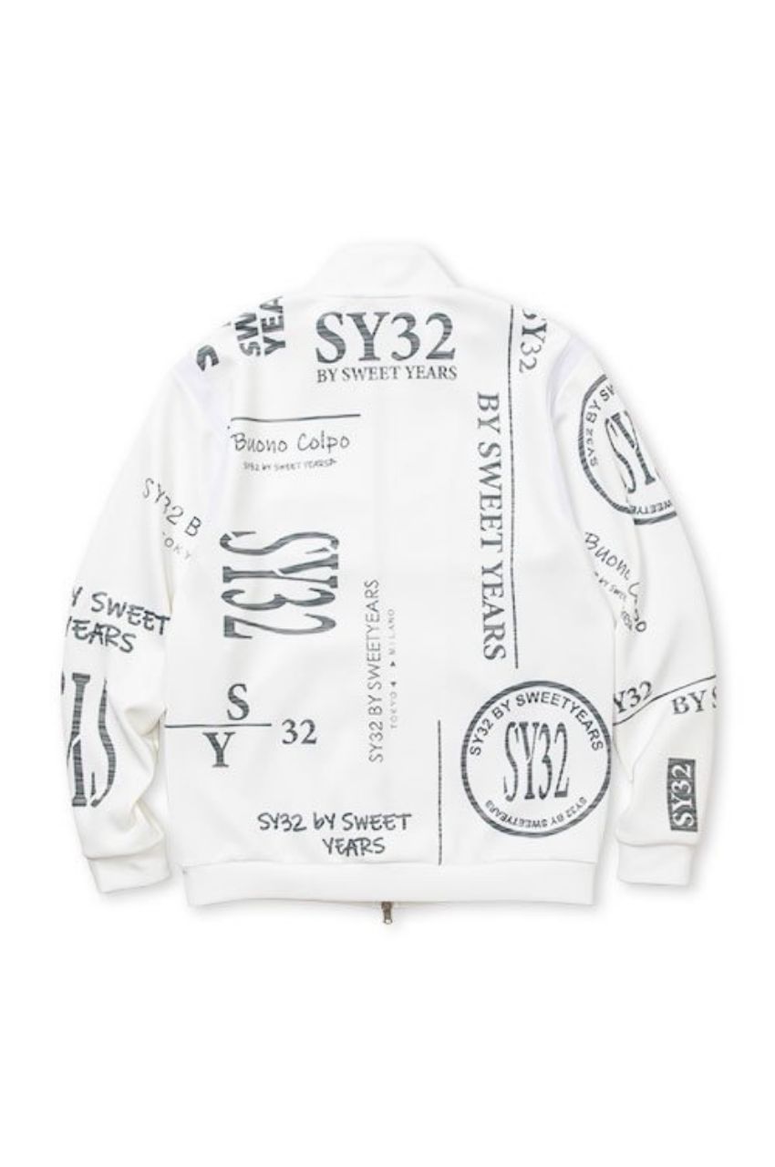 LIGHT SWEAT LOGO JACKET / ライトスウェットロゴジャケット