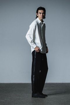 VELOUR SIMIWIDE PT (BLACK) コットン / サイドライン / 柔らかい / ウエストドローコード/ RC33-ST-008VW