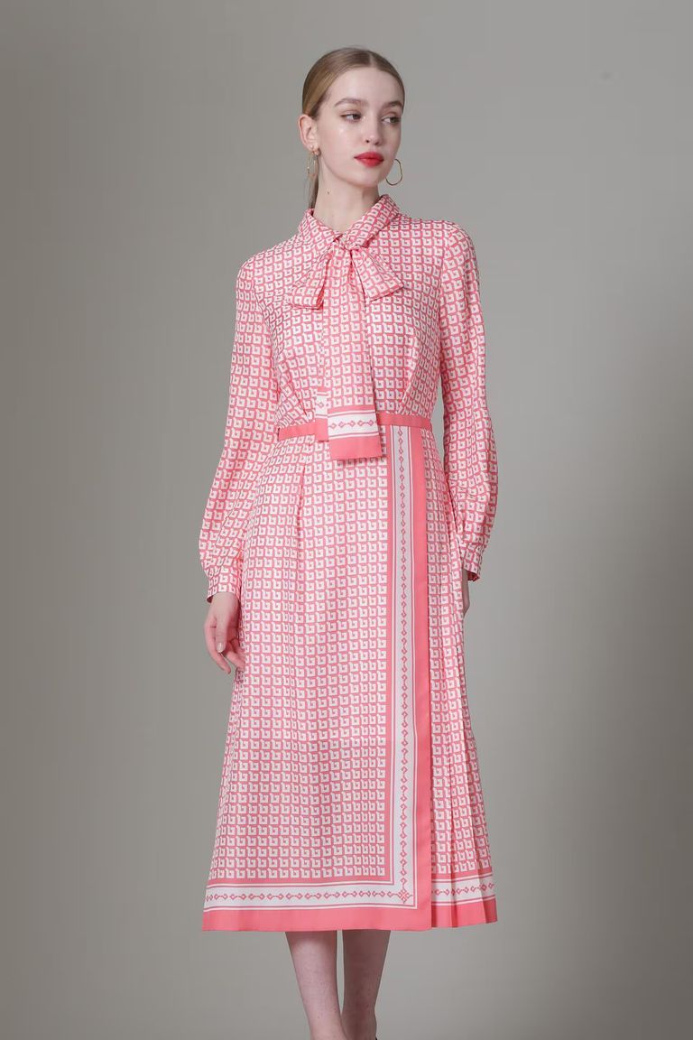 PINKY&DIANNE - [URBAN PRECIOUS] ジオメトリックプリントワンピース