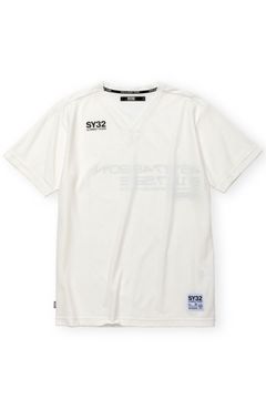 DESIGN NECK TEE / デザインネックTシャツ