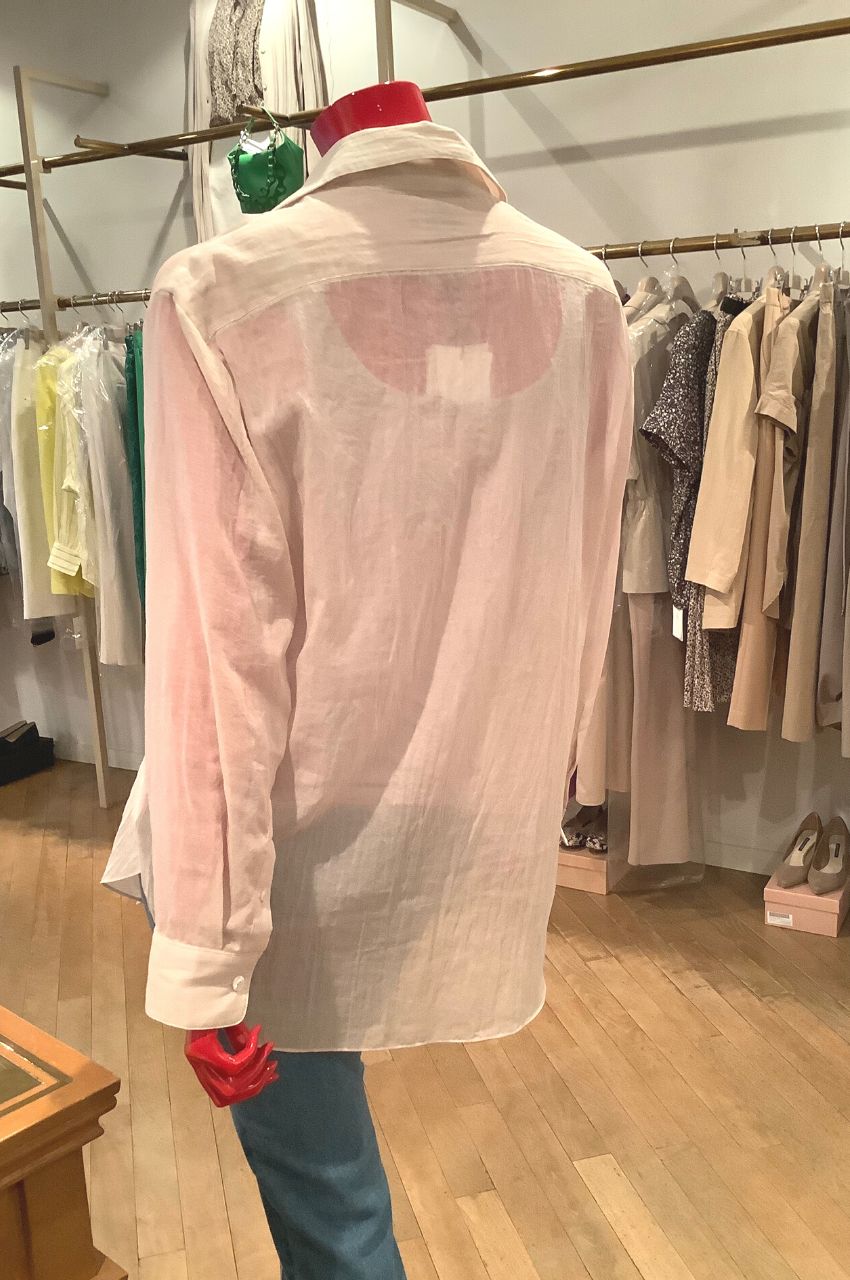 Summer Ctn Pure Classic Menswear Shirt J / 長袖シャツ
